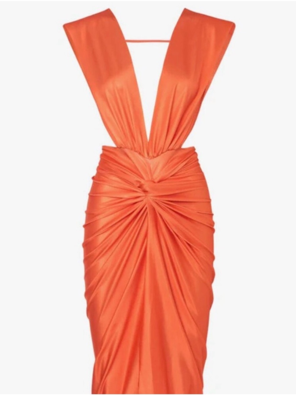 Baobab Orange Mia Dress